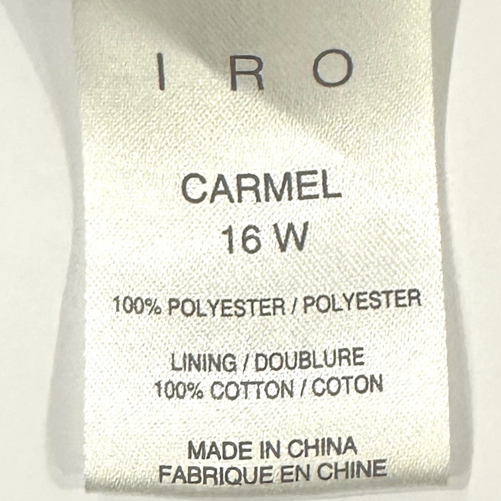 IRO Carmel Black Chiffon Tiered Mini Skirt - Picture 9 of 10